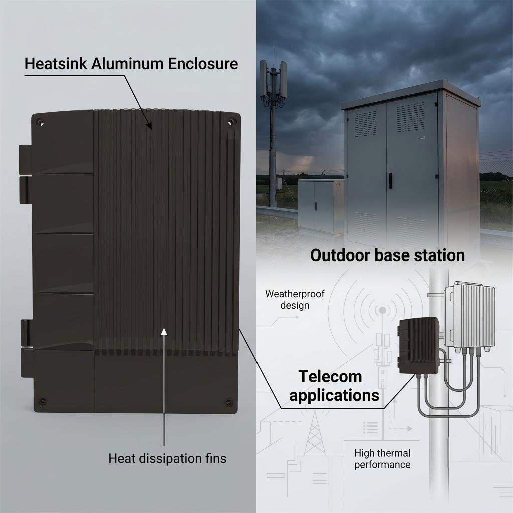 Heatsink Aluminum Enclosures
