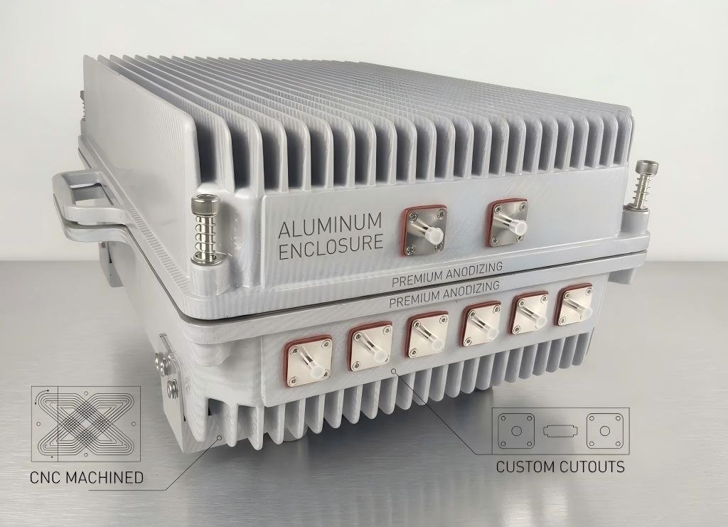 CNC Machined Aluminum Enclosure